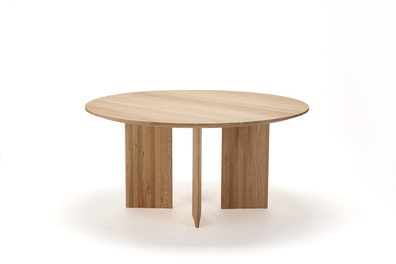 Karimoku Case A-DT03 dining table, round, 150 cm, lacquered oak, extra image
