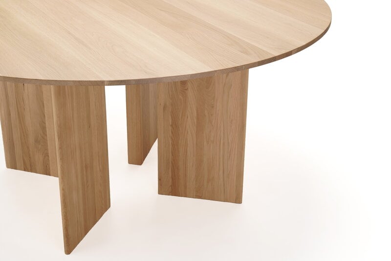 Karimoku Case A-DT03 dining table, round, 150 cm, lacquered oak, extra image