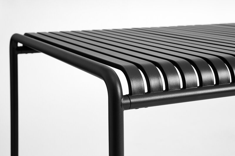 HAY Palissade table, 220 x 90 cm, anthracite, extra image