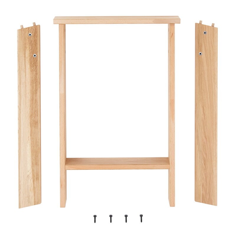 Ishinomaki Laboratory AA korkea jakkara, 2 kpl, 70 cm, natural, näkymä 3