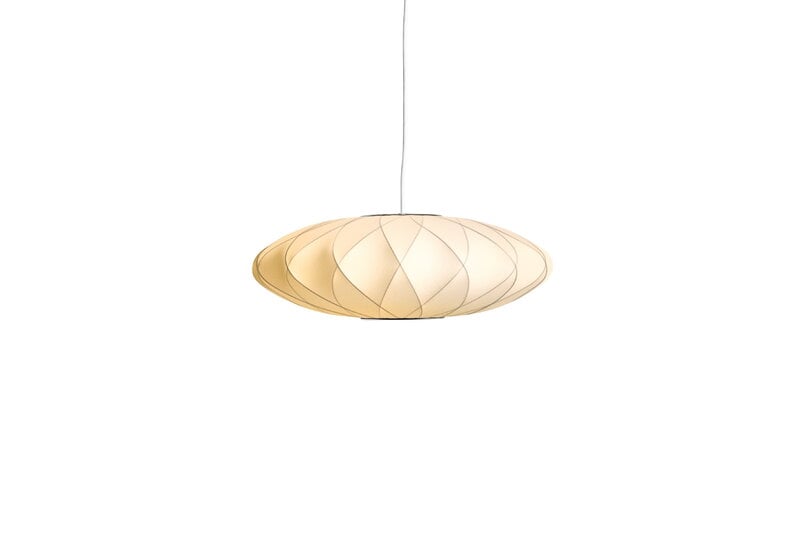 Lussiol 250601 Lampadario a Sospensione, Bambù, 60 W, Naturale, Grande