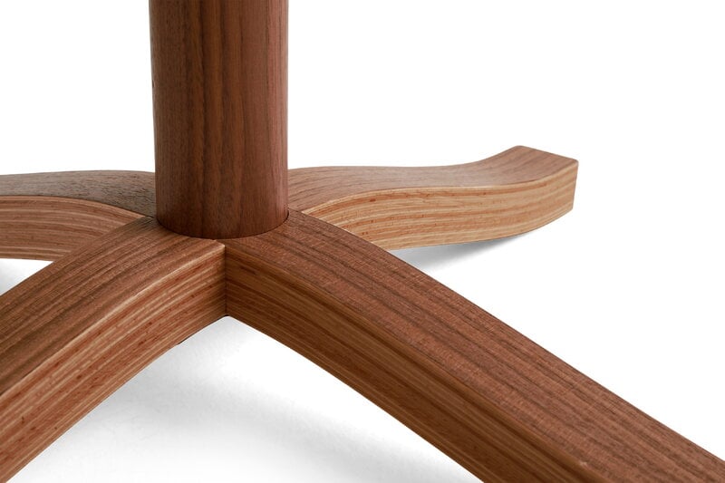 HAY Pastis table, 70 cm,  lacquered walnut, extra image
