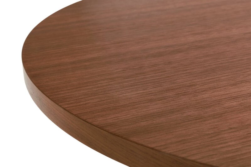 HAY Pastis table, 70 cm,  lacquered walnut, extra image