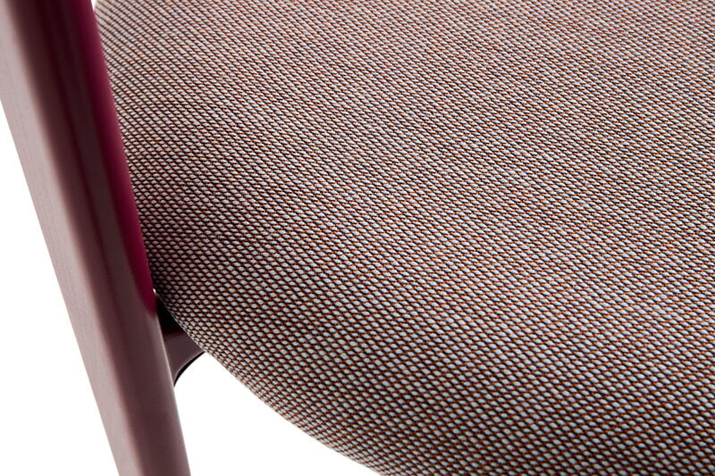 HAY Chaise Rey, grape red - bordeaux Steelcut Trio 416, image extra