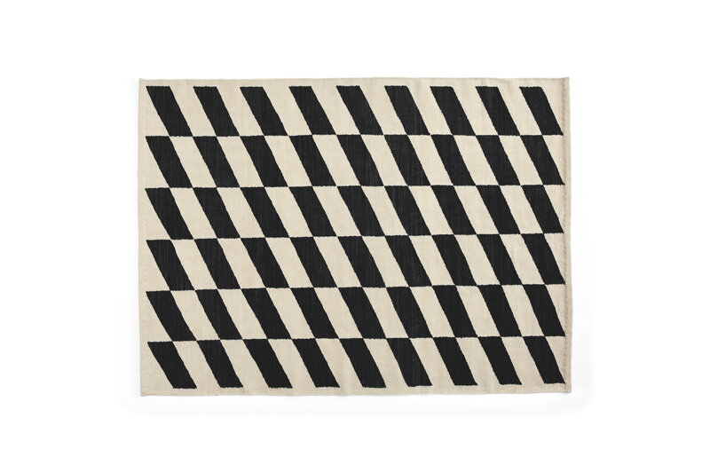 HAY Shift Kelim Matto Musta Finnish Design Shop