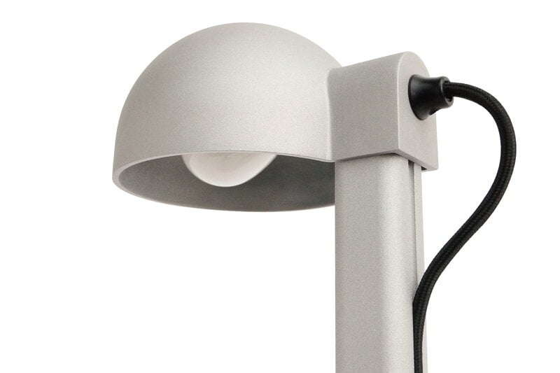 HAY Posto pöytävalaisin, silver grey, näkymä 6