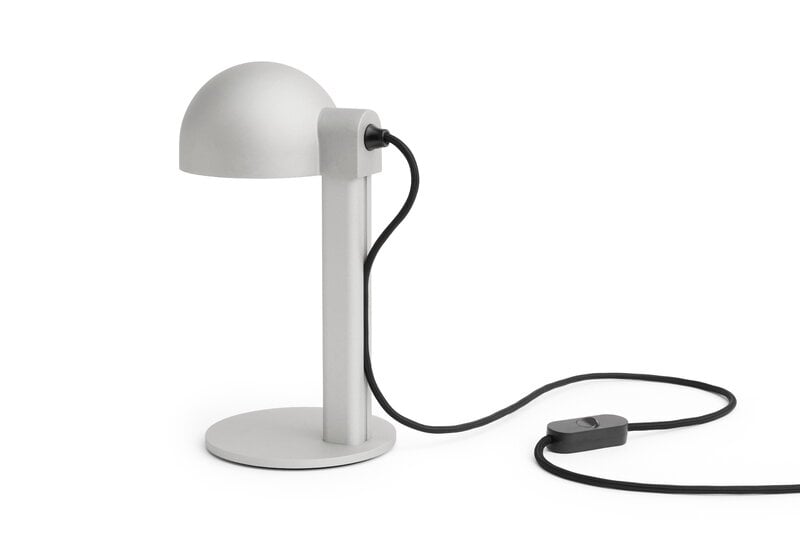 HAY Posto pöytävalaisin, silver grey, näkymä 3
