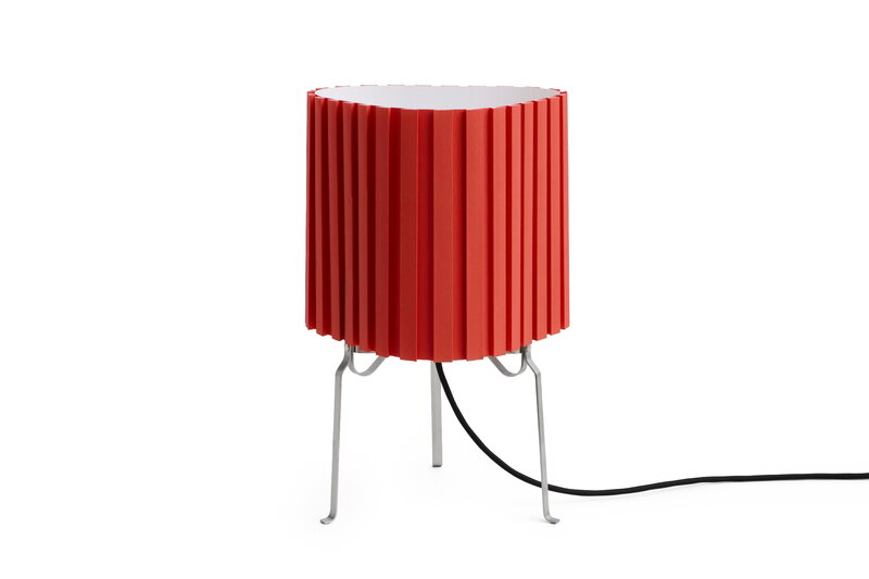 HAY Canelé table lamp, tomate red, view 4