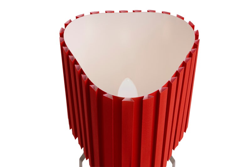 HAY Canelé table lamp, tomate red, view 7