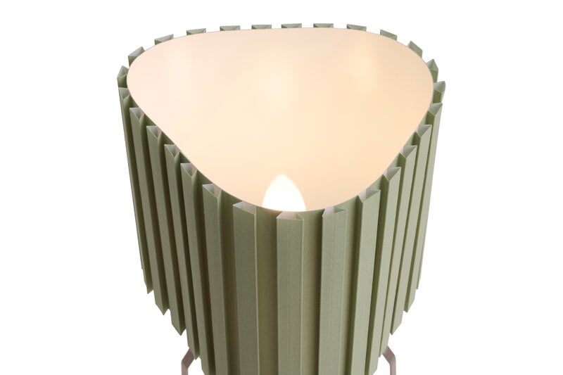 HAY Canelé table lamp, almond green, view 8