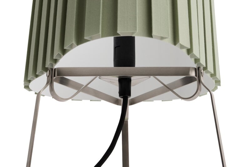HAY Canelé table lamp, almond green, view 6