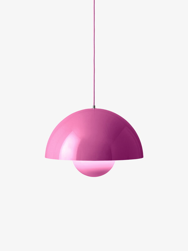 &Tradition Lampada a sospensione Flowerpot VP2, rosa acceso, vista 2