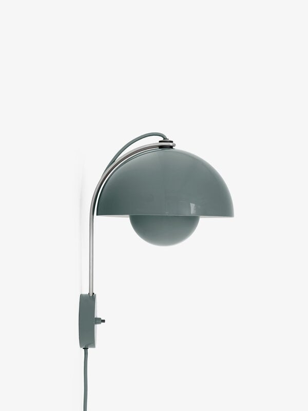 &Tradition Flowerpot VP8 wall lamp, stone blue, view 5