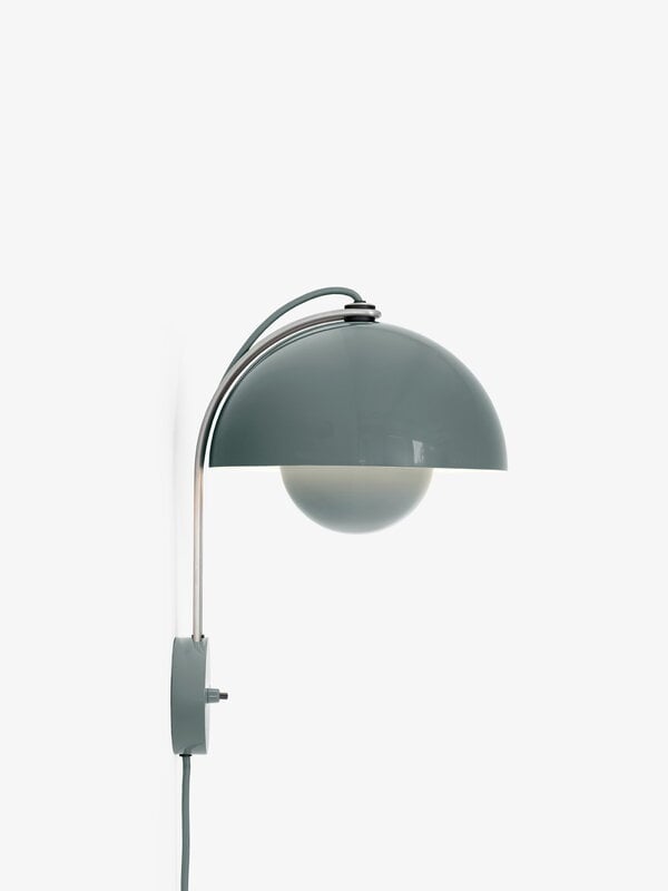 &Tradition Flowerpot VP8 wall lamp, stone blue, view 4