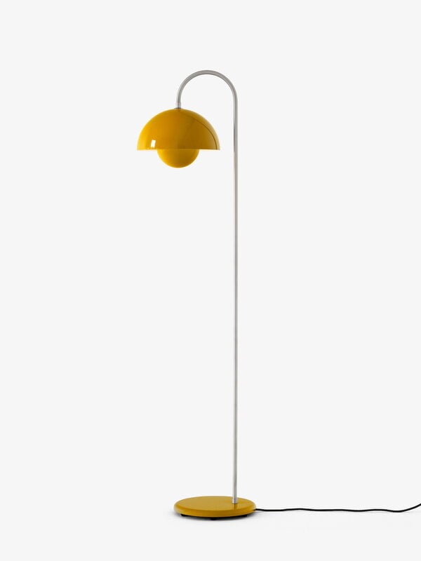 &Tradition Flowerpot VP12 floor lamp, mustard, view 2