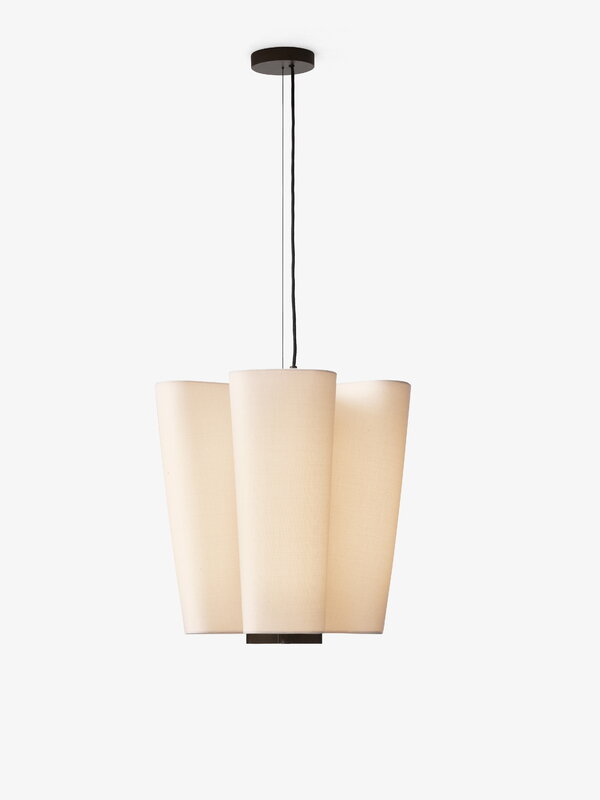 &Tradition Bella SC114 chandelier, bronzed - soft canvas, view 4