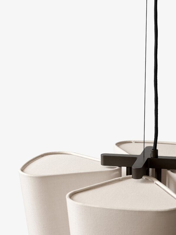 &Tradition Bella SC114 chandelier, bronzed - soft canvas, view 5