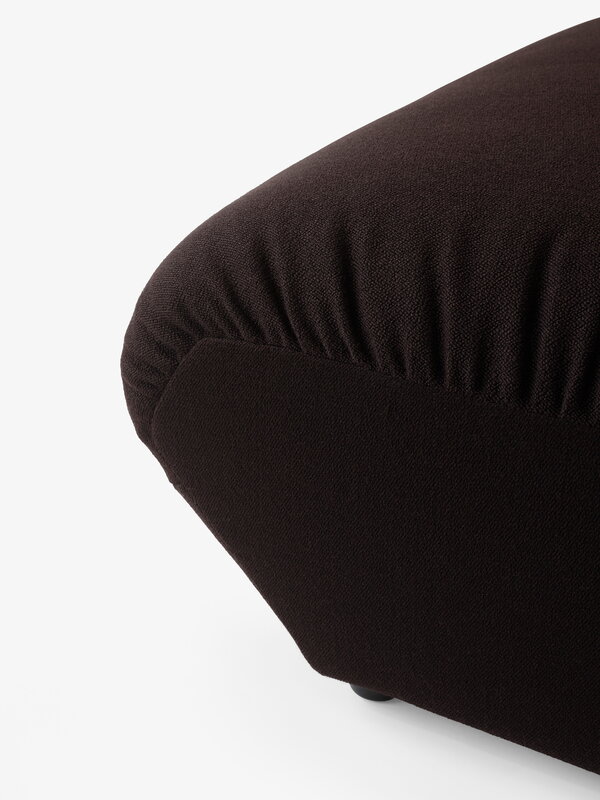 &Tradition Hi Lo AV56 pouf, dark brown Vidar 0386, view 2