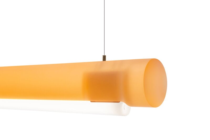 Established & Sons  Aura Light S1 riippuvalaisin, 1100 mm, aprikoosi, näkymä 7