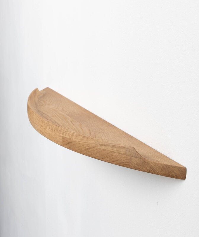 Aakjaer Furniture Arcus shelf, large, natural oil oak, view 4