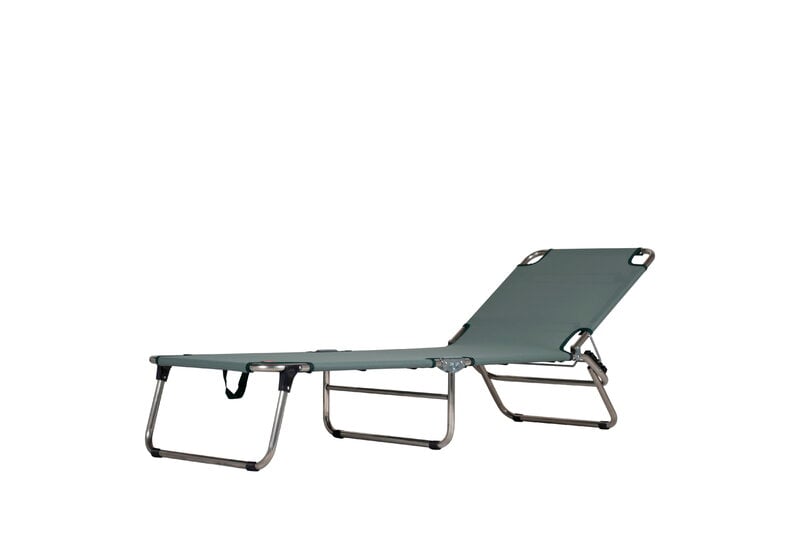 Fiam Amigo Outdoor sunbed, chrome - sage green, foldable, extra image