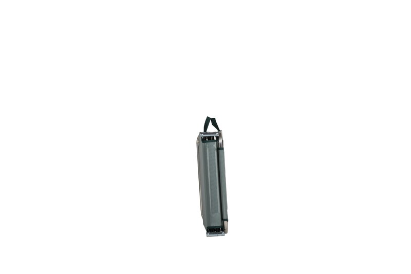 Fiam Amigo Outdoor sunbed, chrome - sage green, foldable, extra image