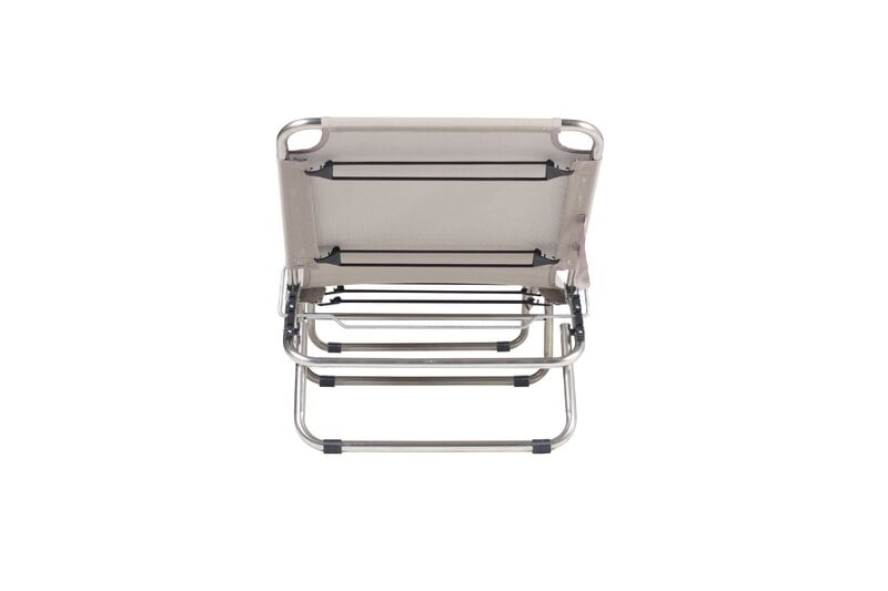 Fiam Amigo Outdoor sunbed, chrome - beige, foldable, extra image