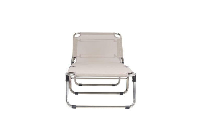 Fiam Amigo Outdoor sunbed, chrome - beige, foldable, extra image