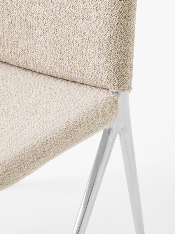 &Tradition Kape IF7 chaise, aluminium poli - Barnum 101, image extra