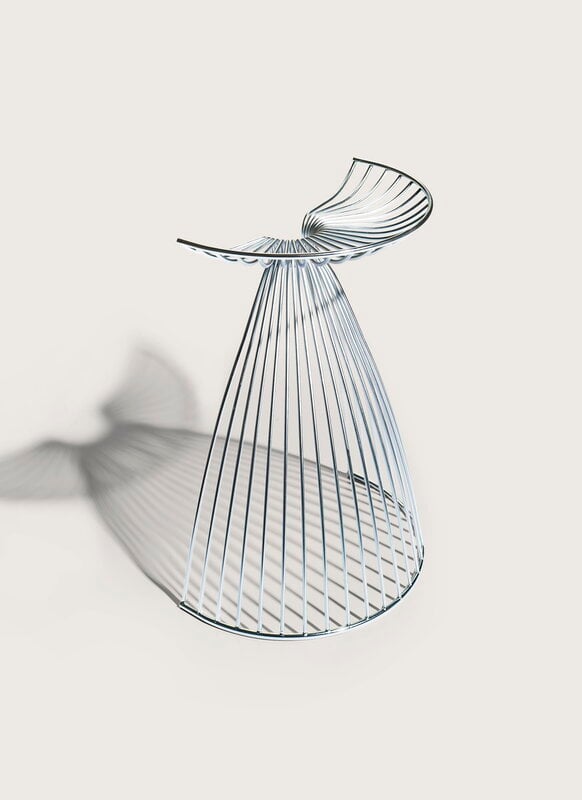 Møbel Copenhagen Angel bar stool, galvanized, extra image
