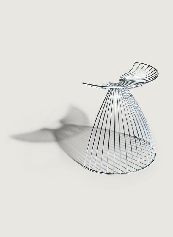 Møbel Copenhagen Angel stool, galvanized, extra image