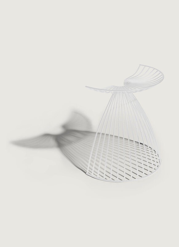 Møbel Copenhagen Angel stool, white, extra image