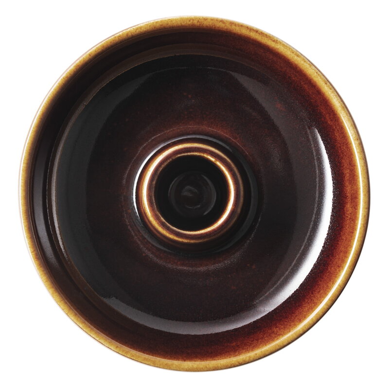 Arabia Kirnu candleholder, 11 x 3,5 cm, brown, extra image
