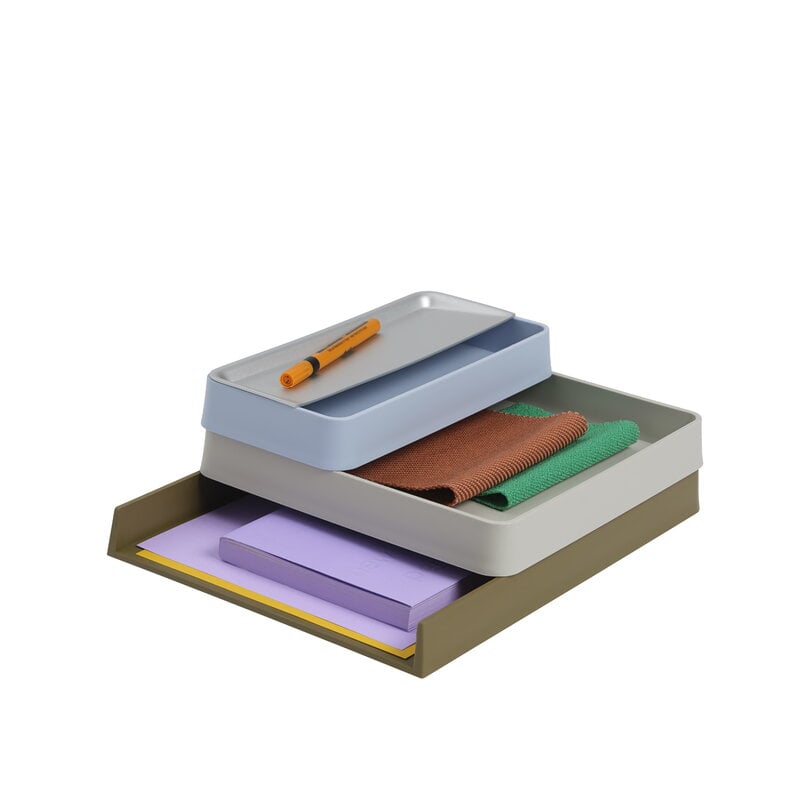 Muuto Arrange Desk Tray, 25 x 25 cm, grey, extra image