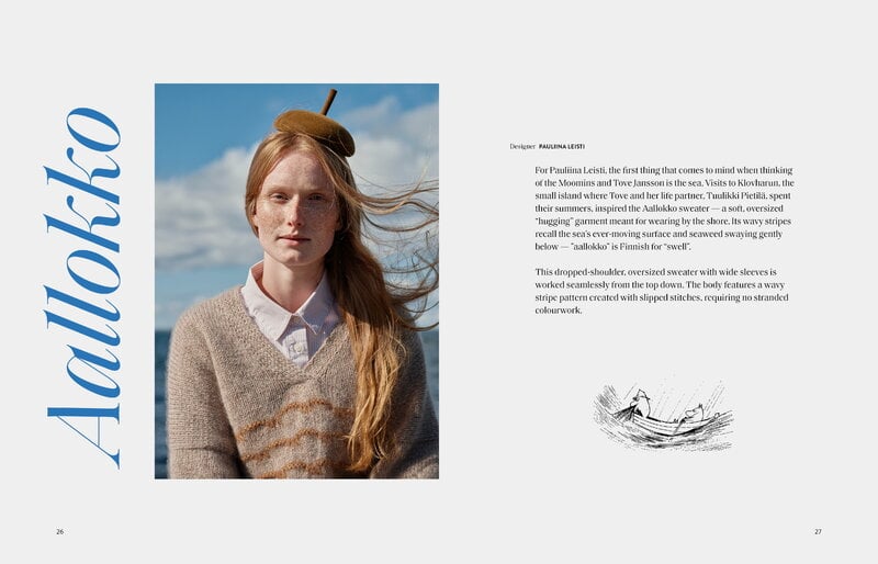 Laine Publishing The Art of the Sea: 23 Knitwear Designs Inspired by the Moomins, extra image