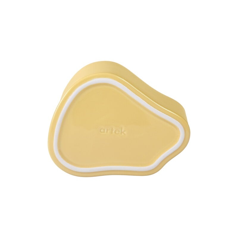 Artek Riihitie plant pot A, small, Tones of Modernism, yellow, extra image