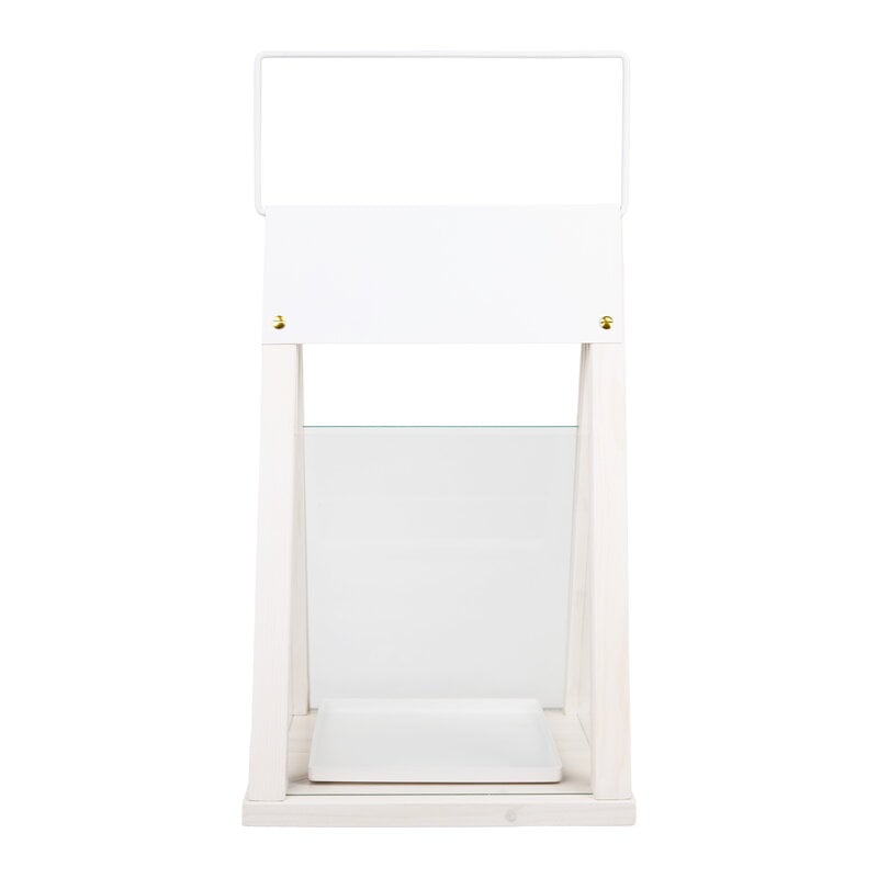 Aarikka Kokko lantern, white, view 3