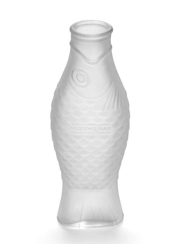 Serax Fish & Fish bouteille, blanc givré, image extra