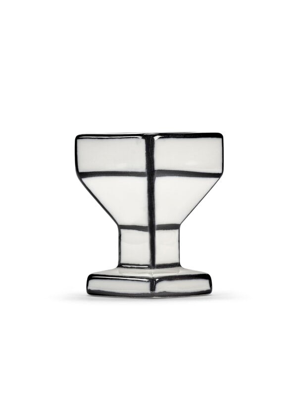 Serax Carte Blanche egg cups, 2 pcs, white - black, extra image