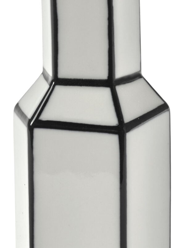 Serax Carte Blanche vase, L, white - black, view 2