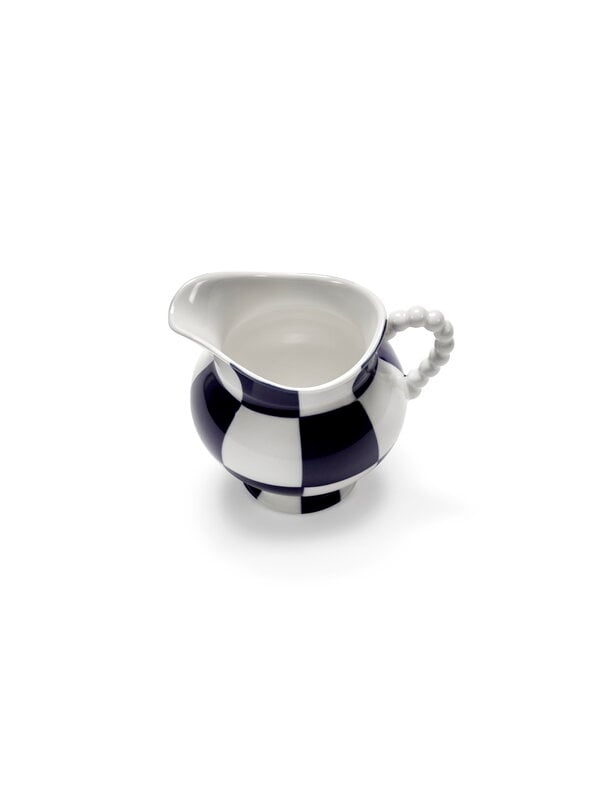 Serax Fête des Bêtes milk jug, blue - white, view 6
