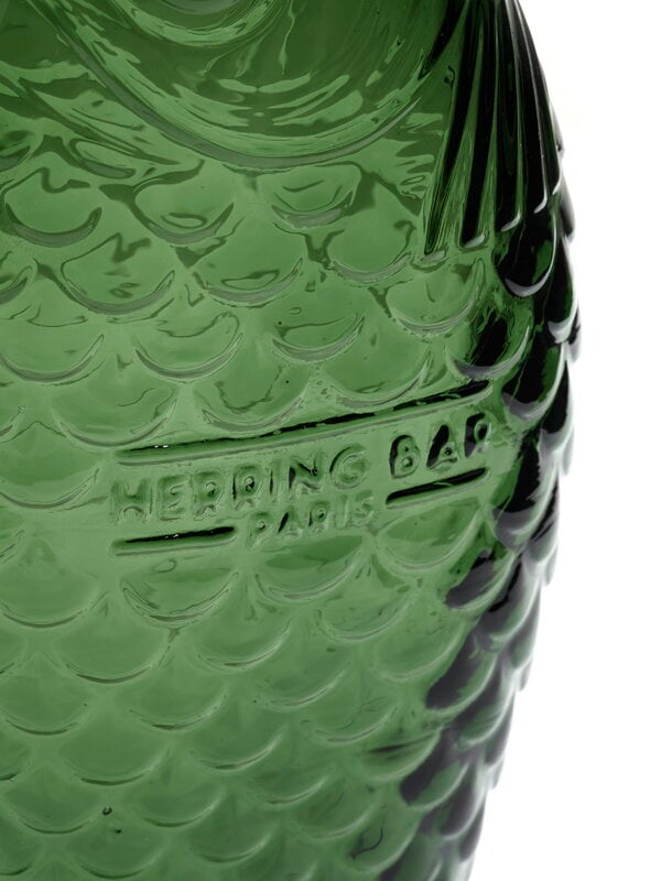 Serax Fish & Fish bottle, dark green, view 4