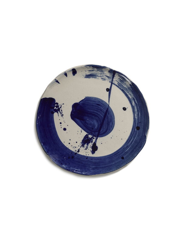 Serax Sophia breakfast plate, 4 pcs, beige - blue, view 6