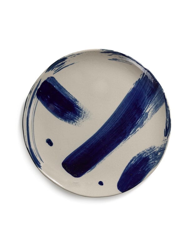 Serax Sophia dinner plate, 2 pcs, beige - blue, extra image