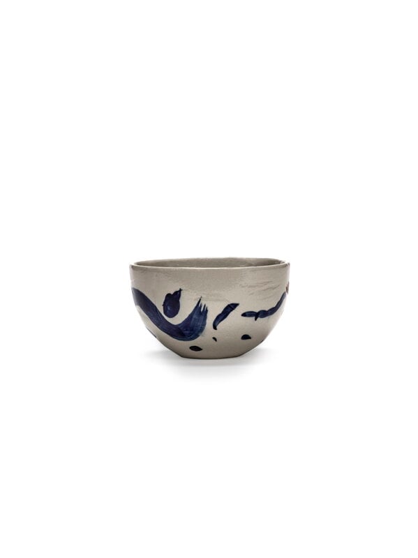 Serax Sophia breakfast bowl, 2 pcs, beige - blue, view 4