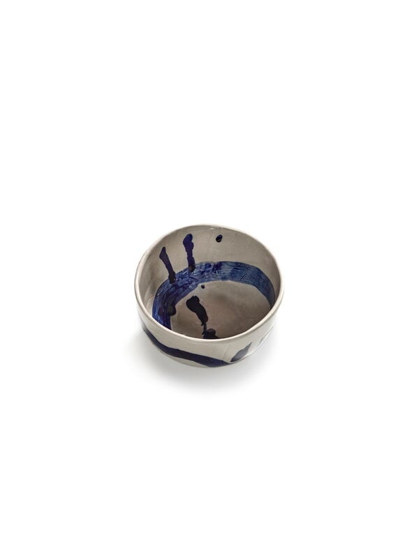 Serax Sophia breakfast bowl, 2 pcs, beige - blue, view 7