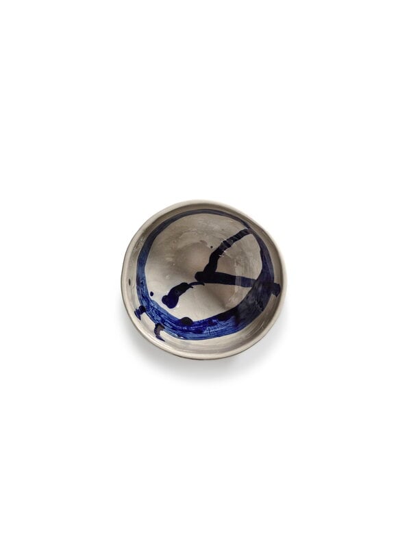Serax Sophia breakfast bowl, 2 pcs, beige - blue, view 5