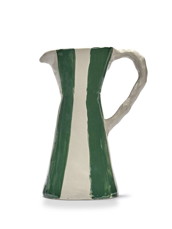 Serax Charly jug, beige - green, view 5