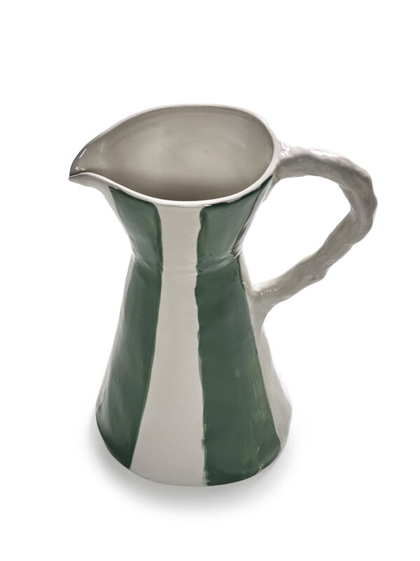 Serax Charly jug, beige - green, view 4