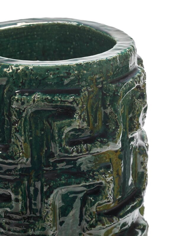 Serax Look At Me 10 flower pot, green, view 3
